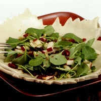 Image of Baby Spinach and Tart Cherry Salad with Roast Red Onion Dressing
