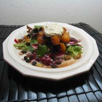 Image of Butternut Squash Salad with Maple Sherry Vinaigrette