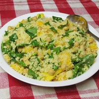Image of Nectarine and Chickpea Couscous Salad