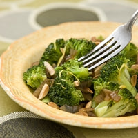 Image of Broccoli with Caramelized Onions and Toasted Almonds