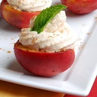 Image of Peach Cups with Chai Cream
