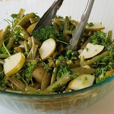 Image of Smashed Green Bean Salad 