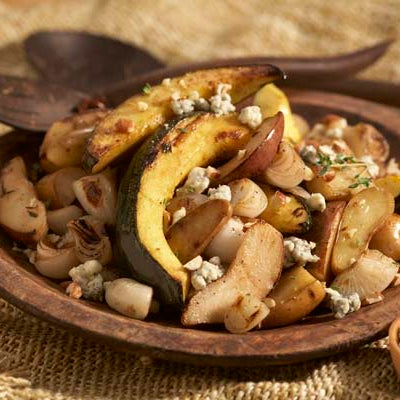 Image of Acorn Squash, Pears & Russian Banana Fingerling Potatoes