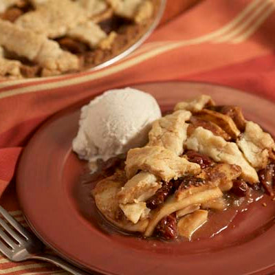 Image of Apple and Dried Tart Cherry Pie