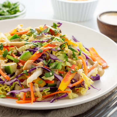 Image of Asian Salad with Miso Dressing
