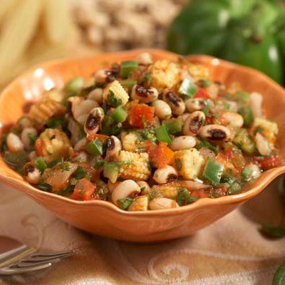 Image of Baby Corn and Black-eyed Peas