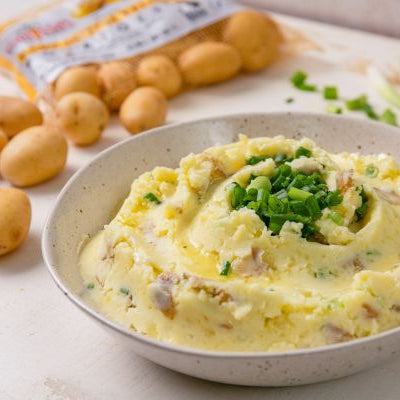 Baby Dutch Yellow® Smashed Potatoes with Green Onion and Sour Cream