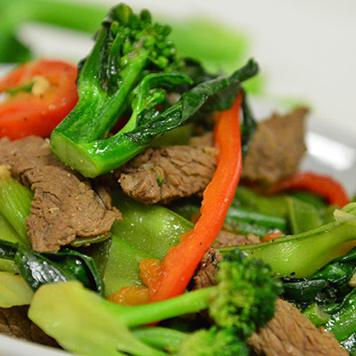 Image of Beef and Gai Choy Stir Fry
