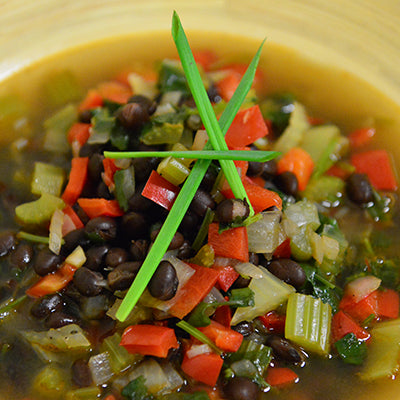 Image of Black Bean Soup (Sopa de Frijoles Negros)