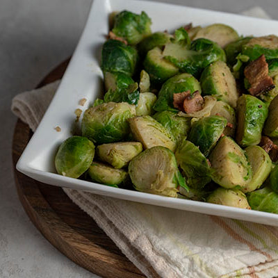 Image of Brussels Sprouts with Bacon and Thyme