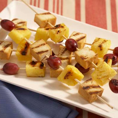 Image of California Fruit and Tofu Skewers