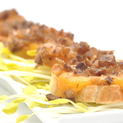 Image of Cheesy Chestnut Crostini