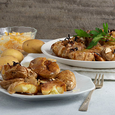 Image of Twice Fried Cheesy Baby Dutch Yellow® Potato Tots