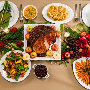 Image of Christmas dinner table