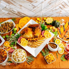 Image of Thanksgiving feast
