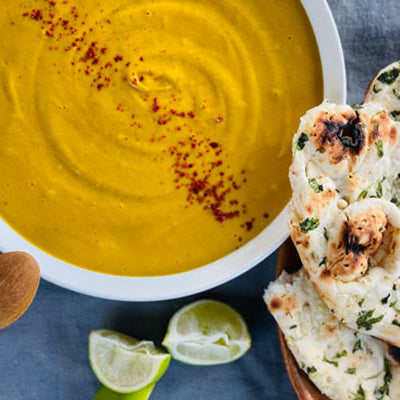 Image of Creamy Coconut Immunity Soup with Turmeric