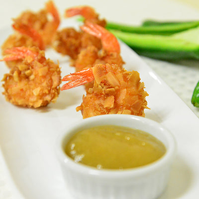 Image of Coconut Shrimp with Spicy Sweet Pineapple Sauce