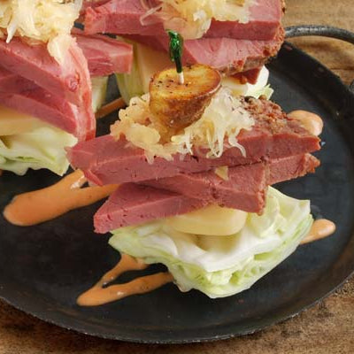 Image of Corned Beef and Cabbage Bites