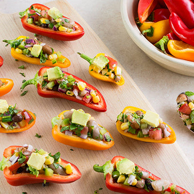 Image of Spicy Cowboy Caviar Filled Veggie Sweets