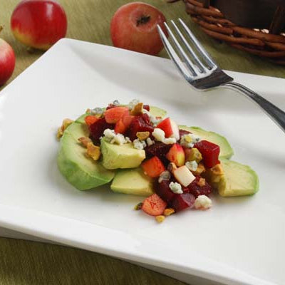 Image of Crimson Gold Apple Baby Beet and Avocado Salad