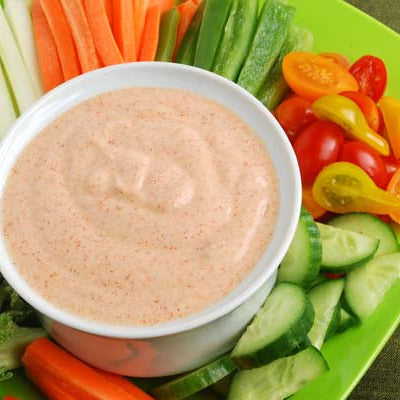 Image of Crudite with Hot Hatch Chile Pepper Greek Yogurt