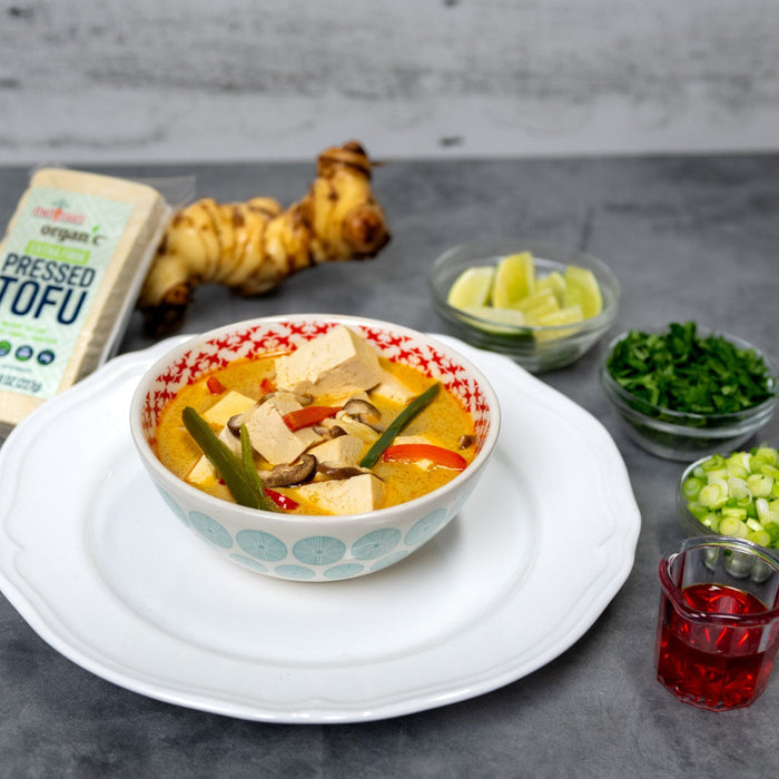 Image of Thai Soup with Mushrooms and Tofu