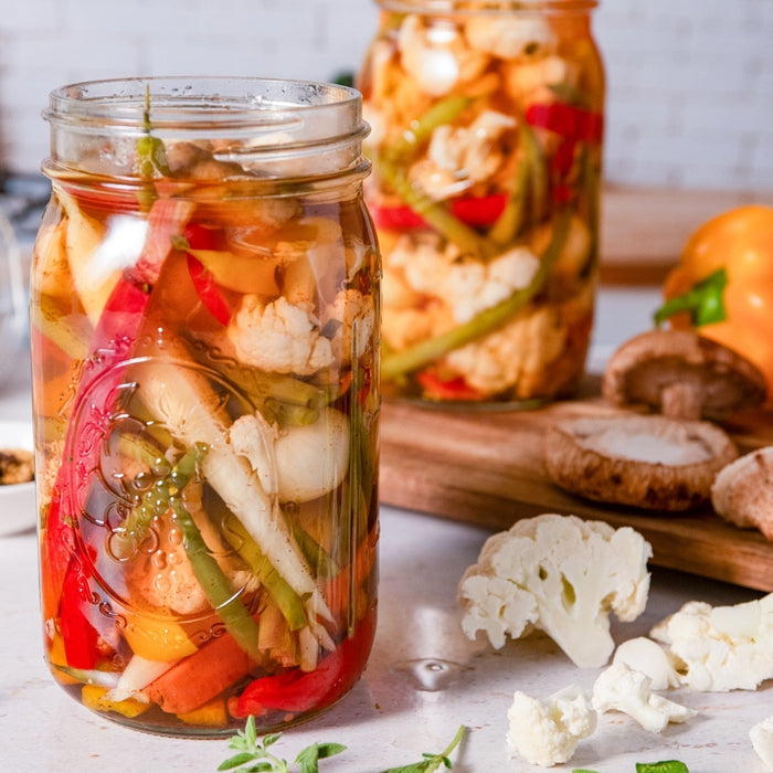Giardiniera (Italian Pickled Vegetables)