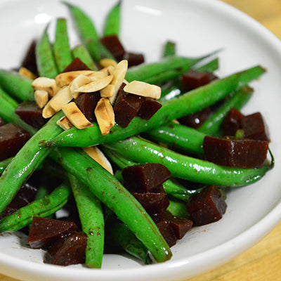 Image of French Bean Salad with Melissa's Baby Red Beets