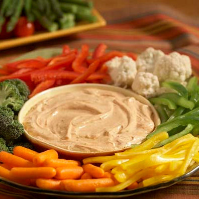 Image of Fresh Crudites with Chipotle Dip