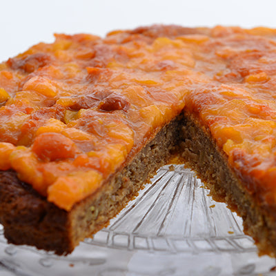 Image of Ginger Cake with Apricot Sticky Sauce