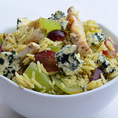 Image of Grilled Chicken, Grape and Orzo Salad