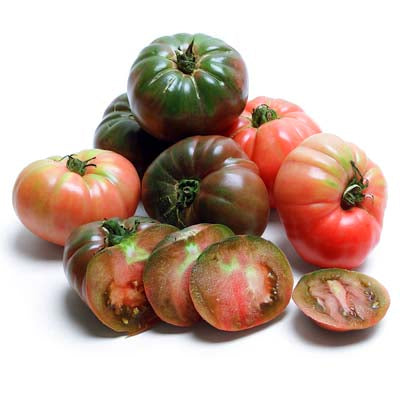 Image of heirloom tomatoes