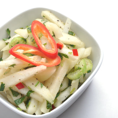 Image of Korean Pear Slaw with Red Fresno Chile