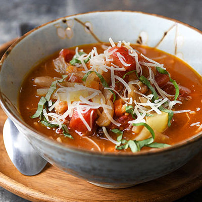 Italian Vegetable Soup with Fennel and White Beans