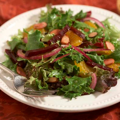 Image of Mixed Greens and Beet Salad