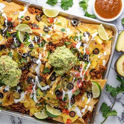 Image of Meatless Macho Nachos
