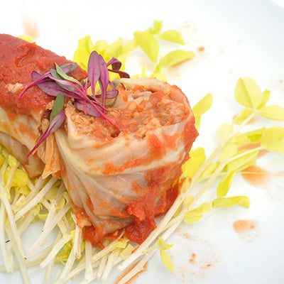 Image of Soy Taco Stuffed Organic Cabbage Rolls