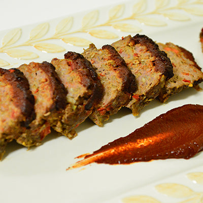 Image of Mini Meat Loaves with Ancho Chile Sauce