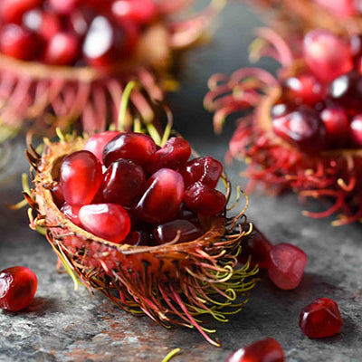 Image of Monster Snacks Pomegranate Arils in Rambutan Shells