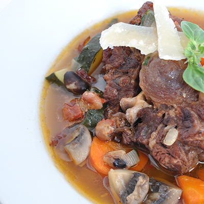 Image of Chipotle-Oxtail Minestrone Soup