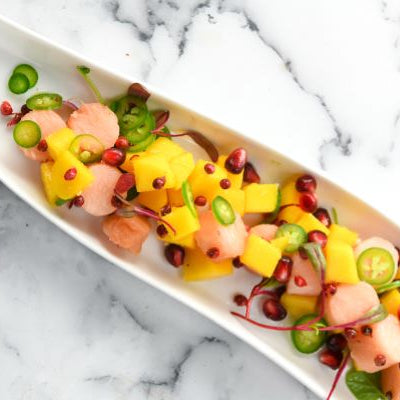 Image of Pinkglow® Pink Pineapple and Mango Ceviche