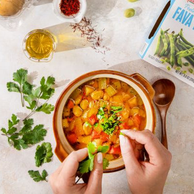 Fava Bean & Potato Potage