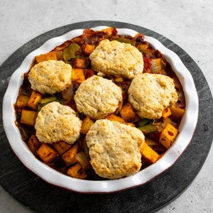 Image of Autumn Harvest Vegetable Cobbler