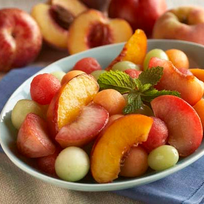 Image of Plumcot and Nectarine Compote