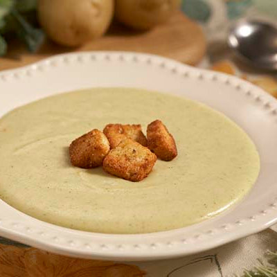 Image of Potato Cheese and Broccoli Soup