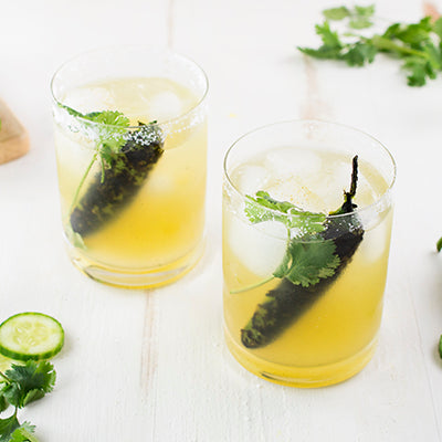 Image of Roasted Chile-Cucumber Margarita