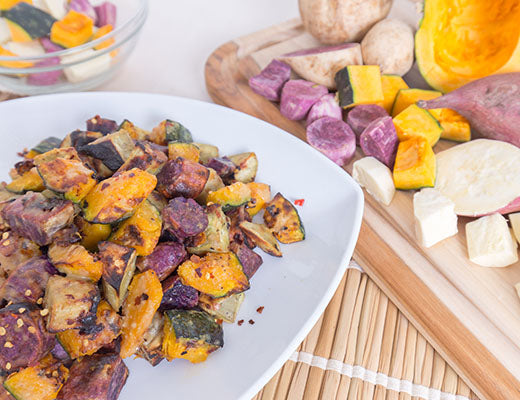 Roasted Asian Root Vegetables — Melissas Produce