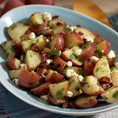 Image of Ruby Gold® Potatoes with Olives, Feta and Mint