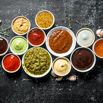 Image of sauces and dips