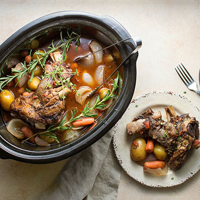Image of Slow Cooker Lamb Shanks with DYP's